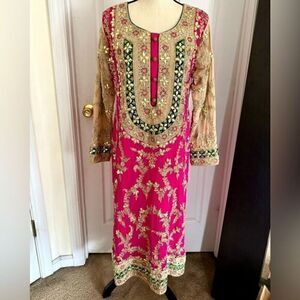 PAKISTANI COUTURE DESIGNER FORMAL DRESS‎ 3 PIECE